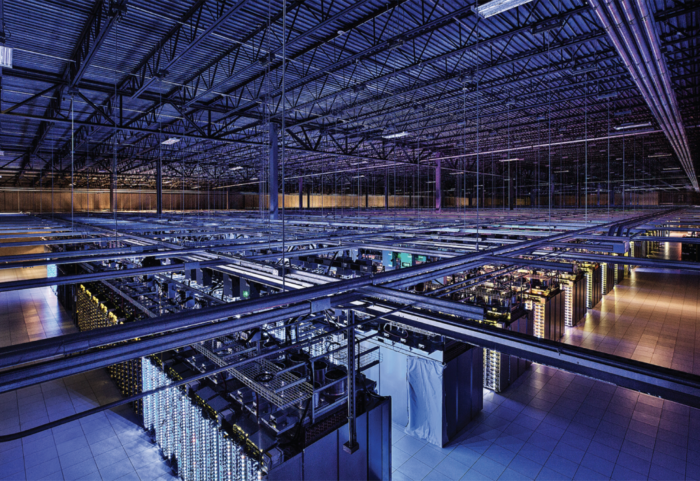 A large Google data center.